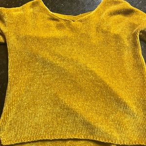 Yellow sweater
